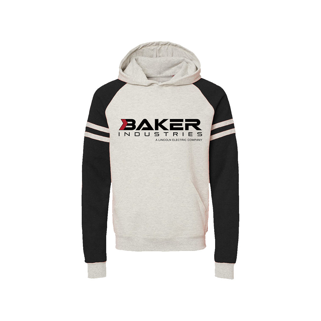 Logo NuBlend® Varsity Color-Block Hooded Sweatshirt