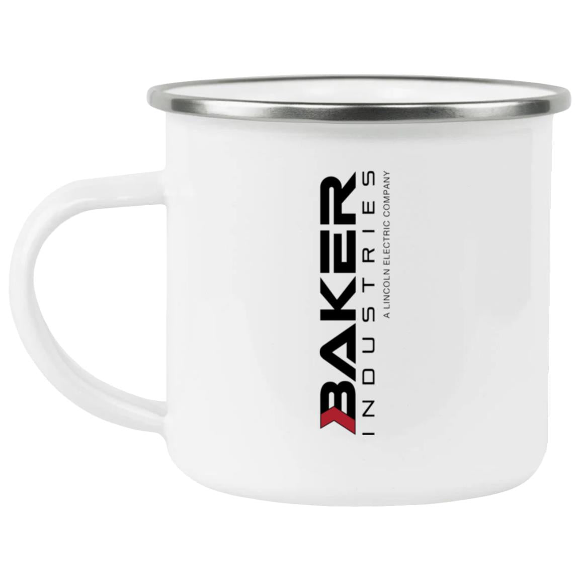 Logo Stainless Steel Enamel Camping Mug