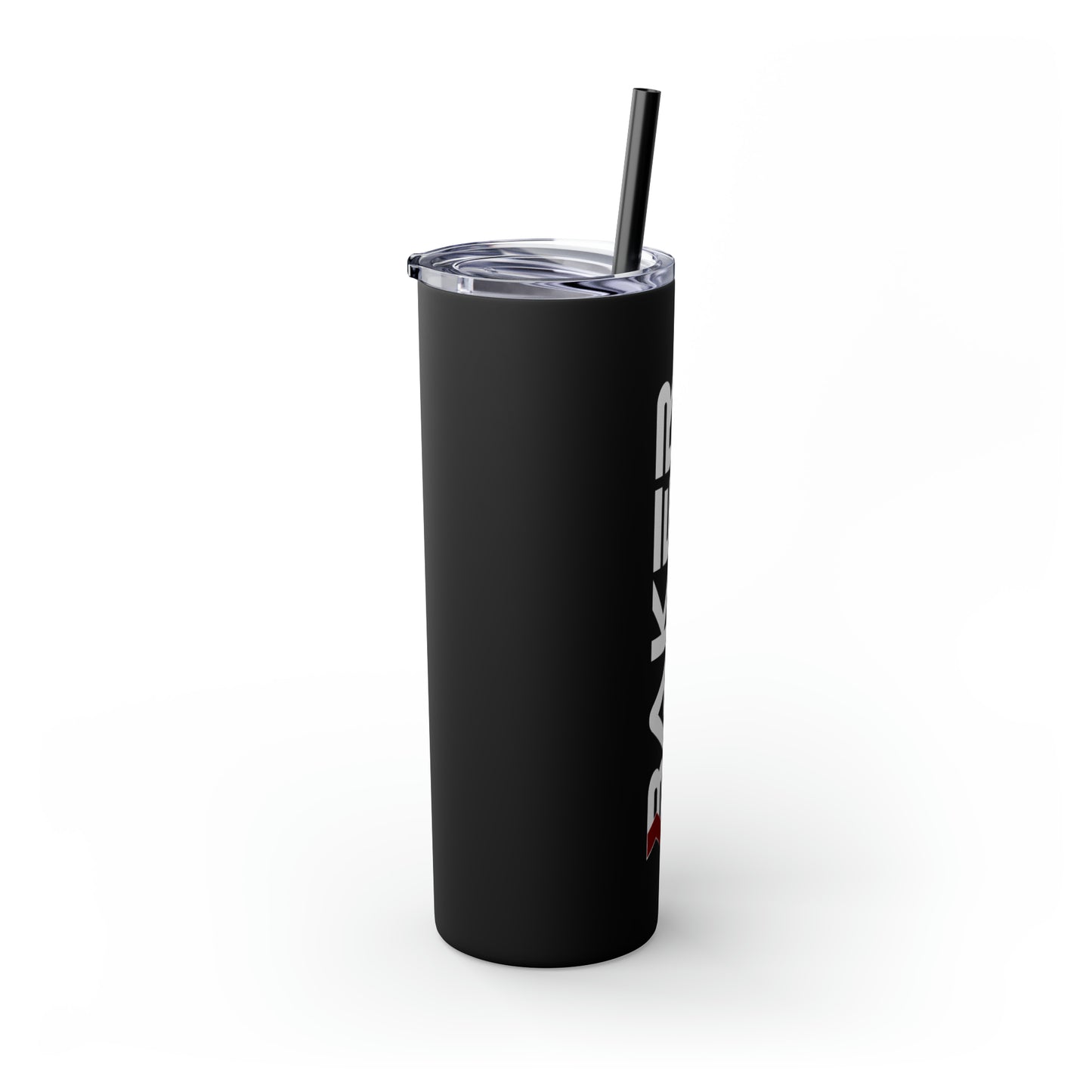 Logo 20-oz. Skinny Stainless Steel Tumbler with Straw