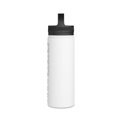 Logo Stainless Steel Water Bottle with Handle Lid