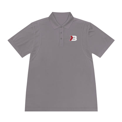 Icon & Logo Short-Sleeve Sport Polo Shirt