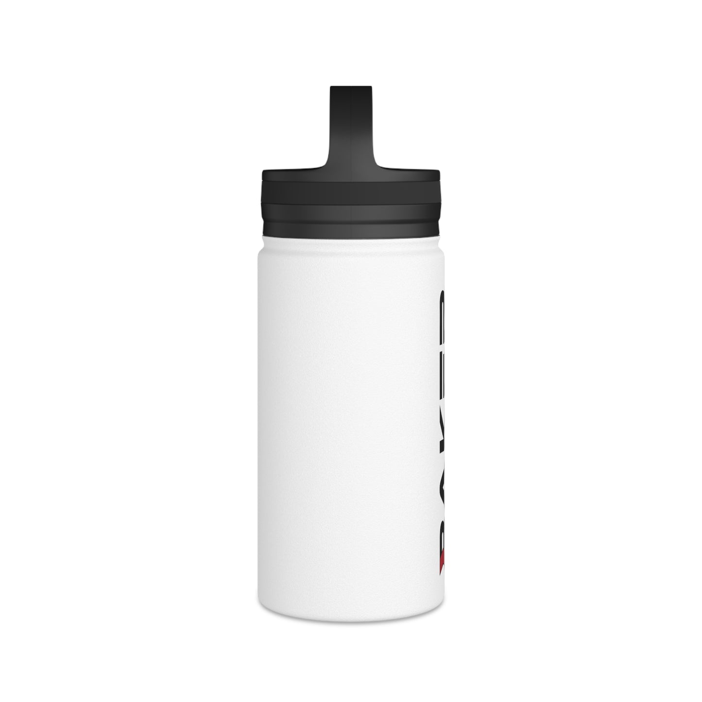 Logo Stainless Steel Water Bottle with Handle Lid