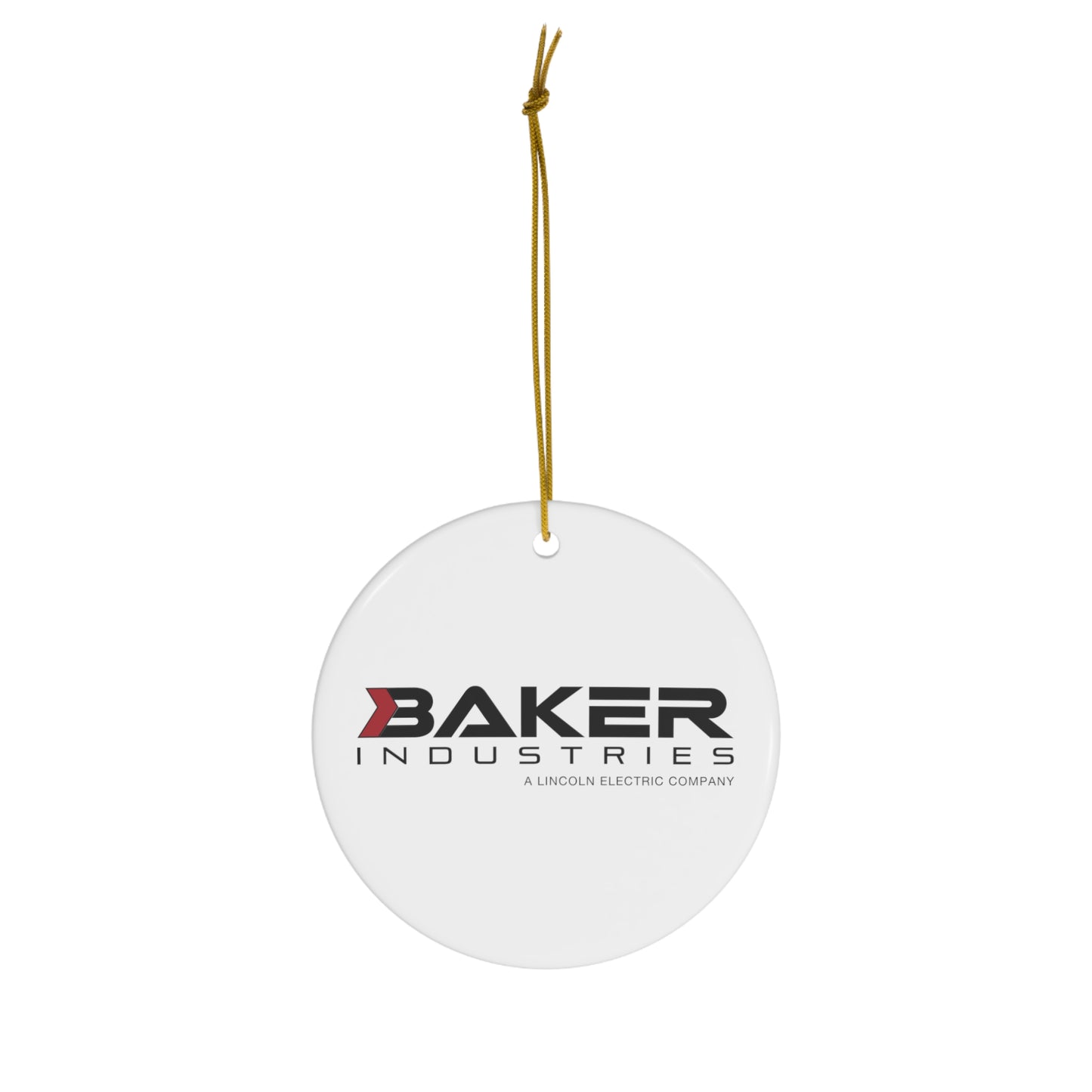 Logo Ceramic Ornament