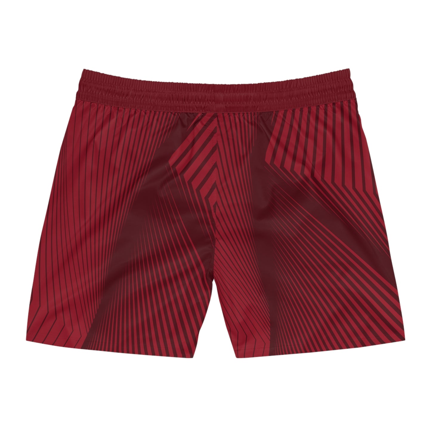 Geometric AOP Mid-Length Swim Shorts