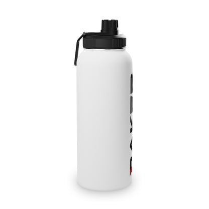 Logo Stainless Steel Water Bottle with Sports Lid