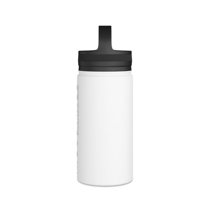 Logo Stainless Steel Water Bottle with Handle Lid