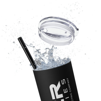 Logo 20-oz. Skinny Stainless Steel Tumbler with Straw