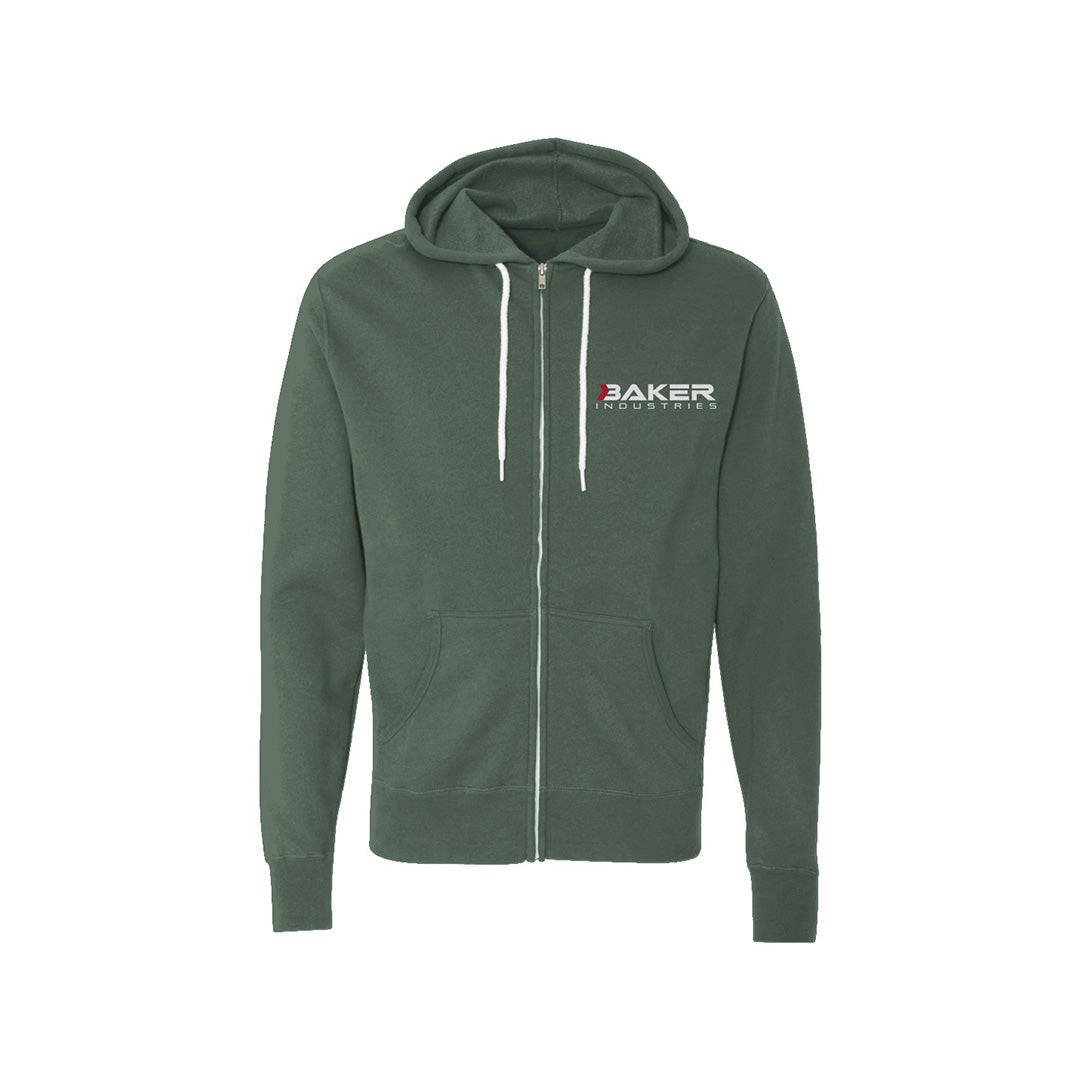 Logo Lightweight Full-Zip Hoodie