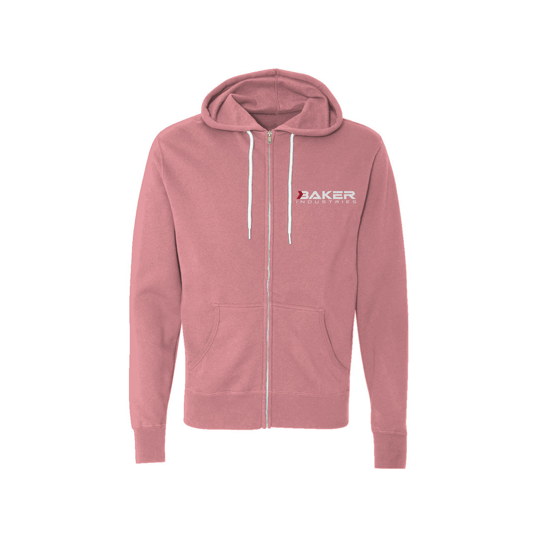 Logo Lightweight Full-Zip Hoodie