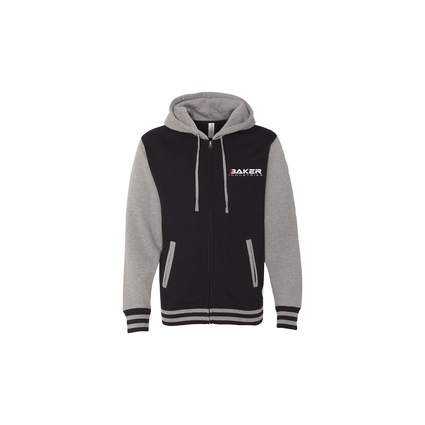 Logo Heavyweight Full-Zip Varsity Hoodie