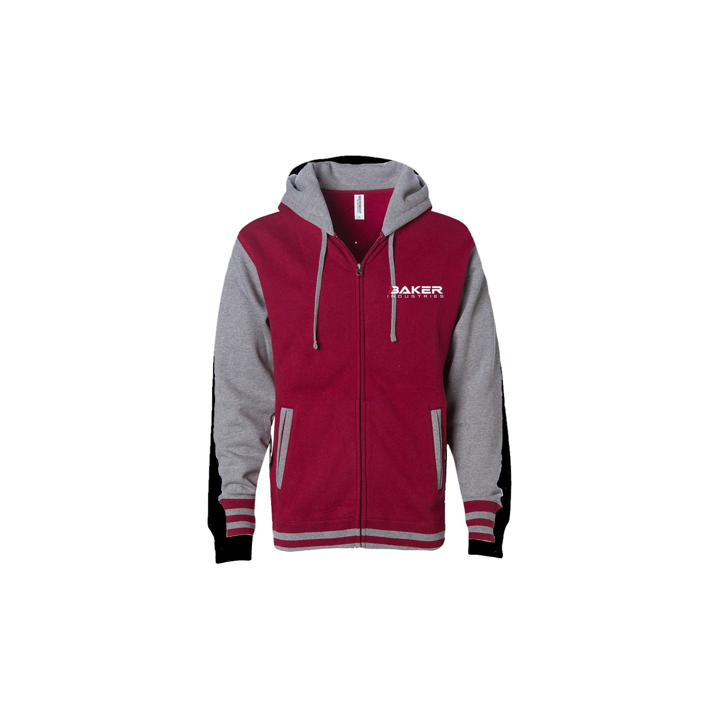 Logo Heavyweight Full-Zip Varsity Hoodie