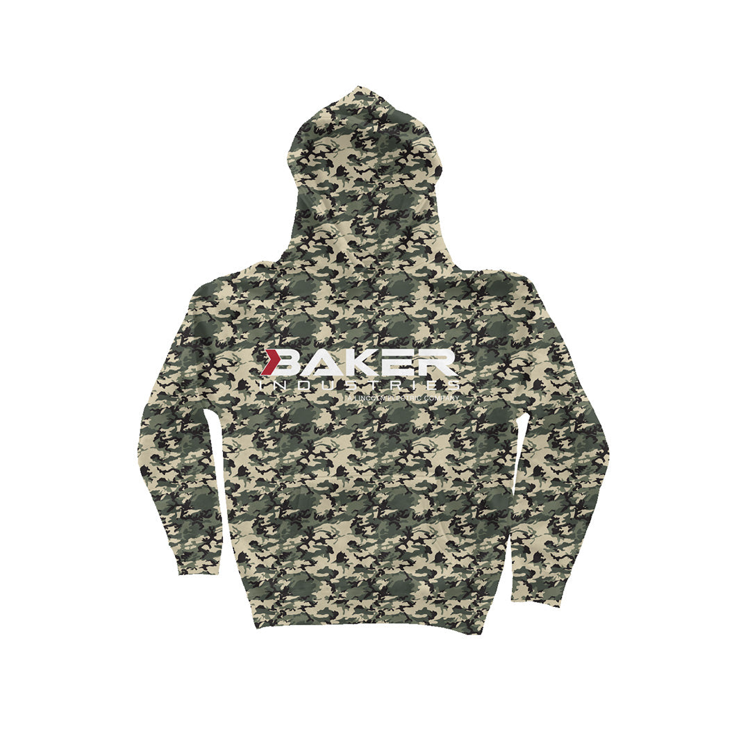 Logo Camo Heavyweight Hoodie