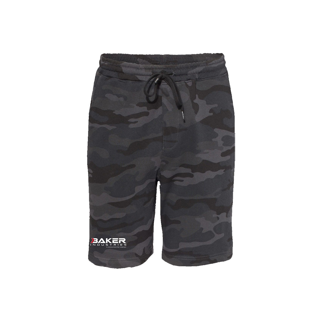 Logo Black Camo Shorts