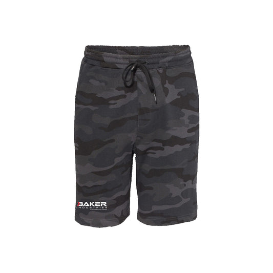 Logo Black Camo Shorts