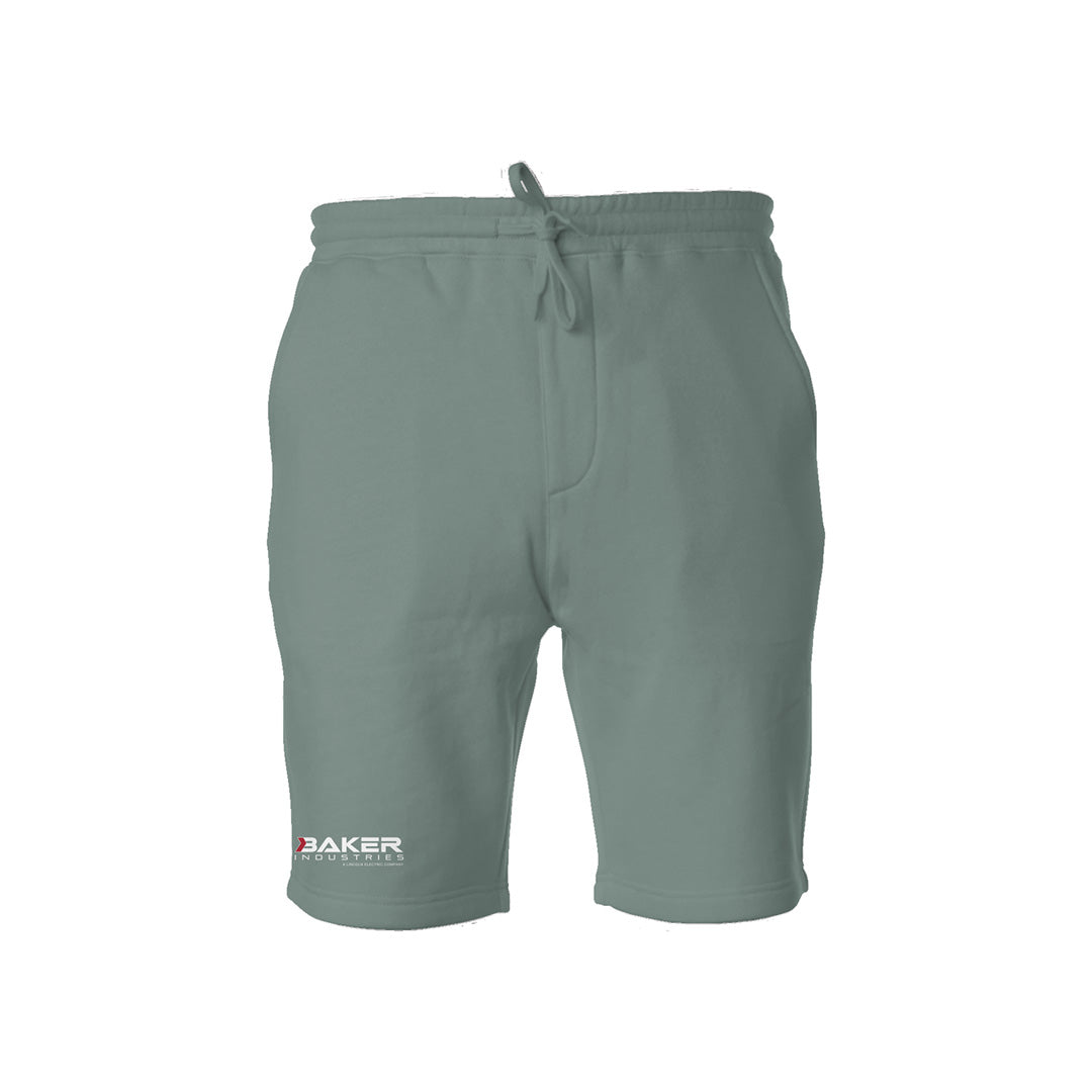 Logo Pigment-Dyed Fleece Shorts