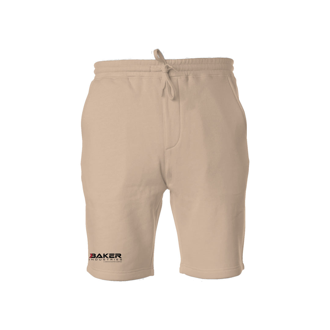 Logo Pigment-Dyed Fleece Shorts