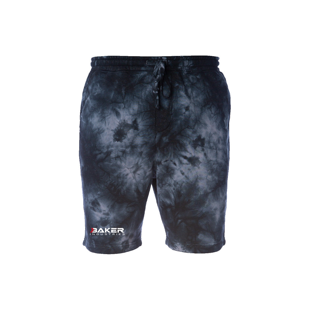 Logo Tie-Dye Fleece Shorts