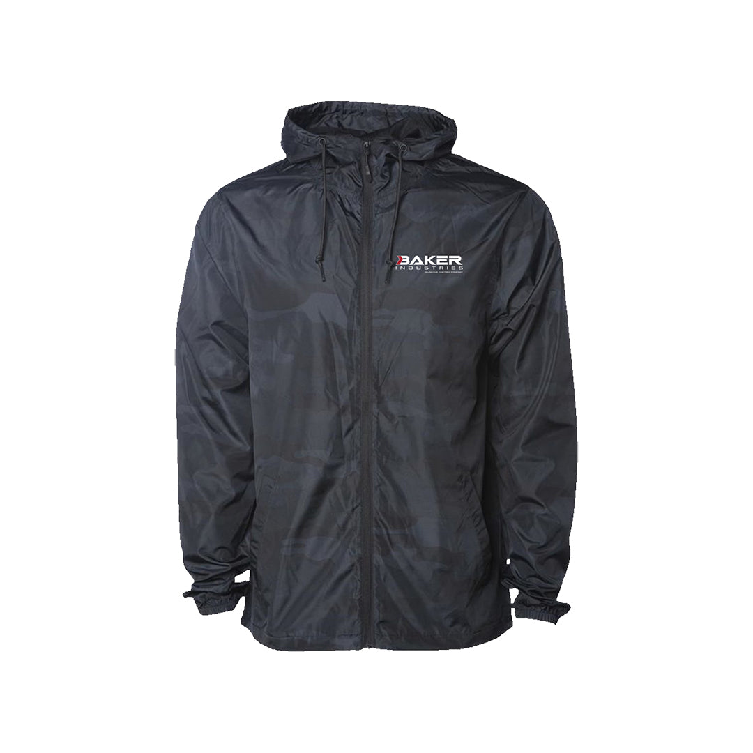 Logo Water-Resistant Lightweight Windbreaker