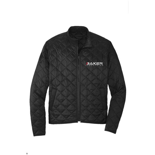 Logo Quilted Full-Zip Jacket