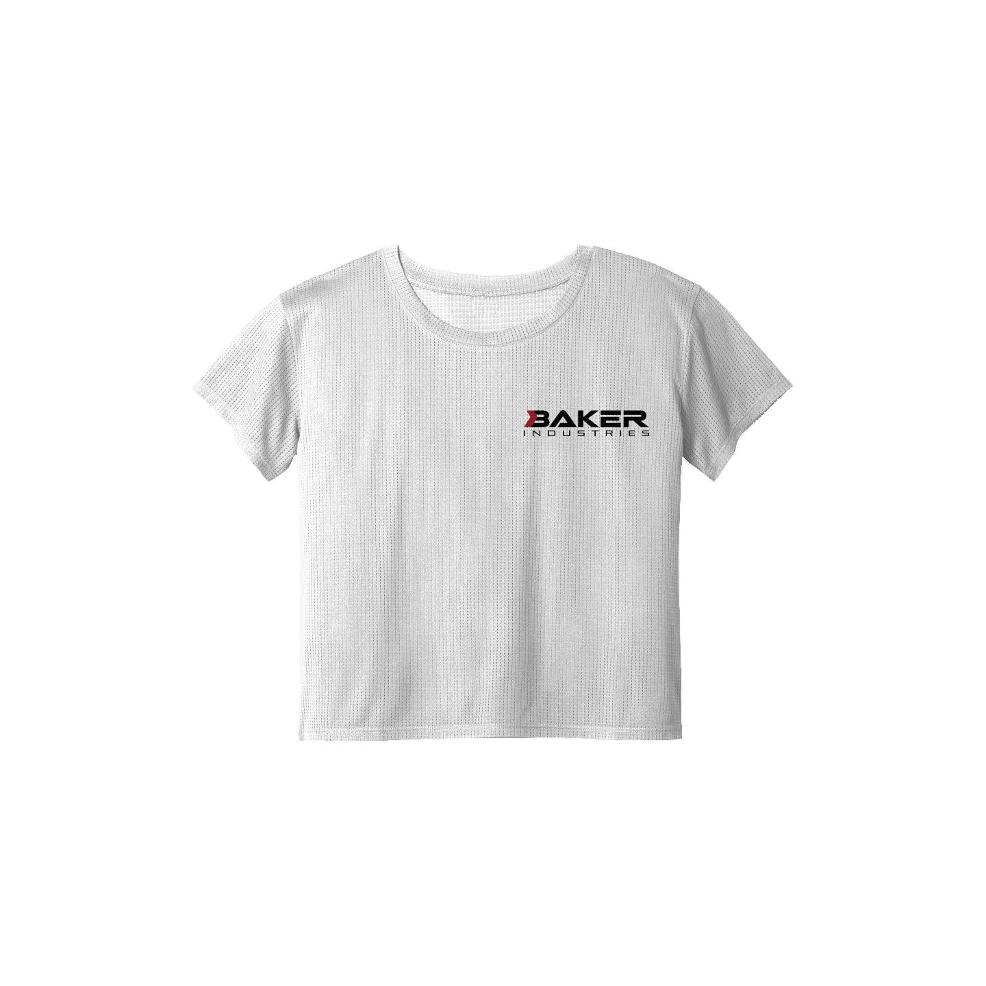 Logo Short-Sleeve Draft Crop T-Shirt