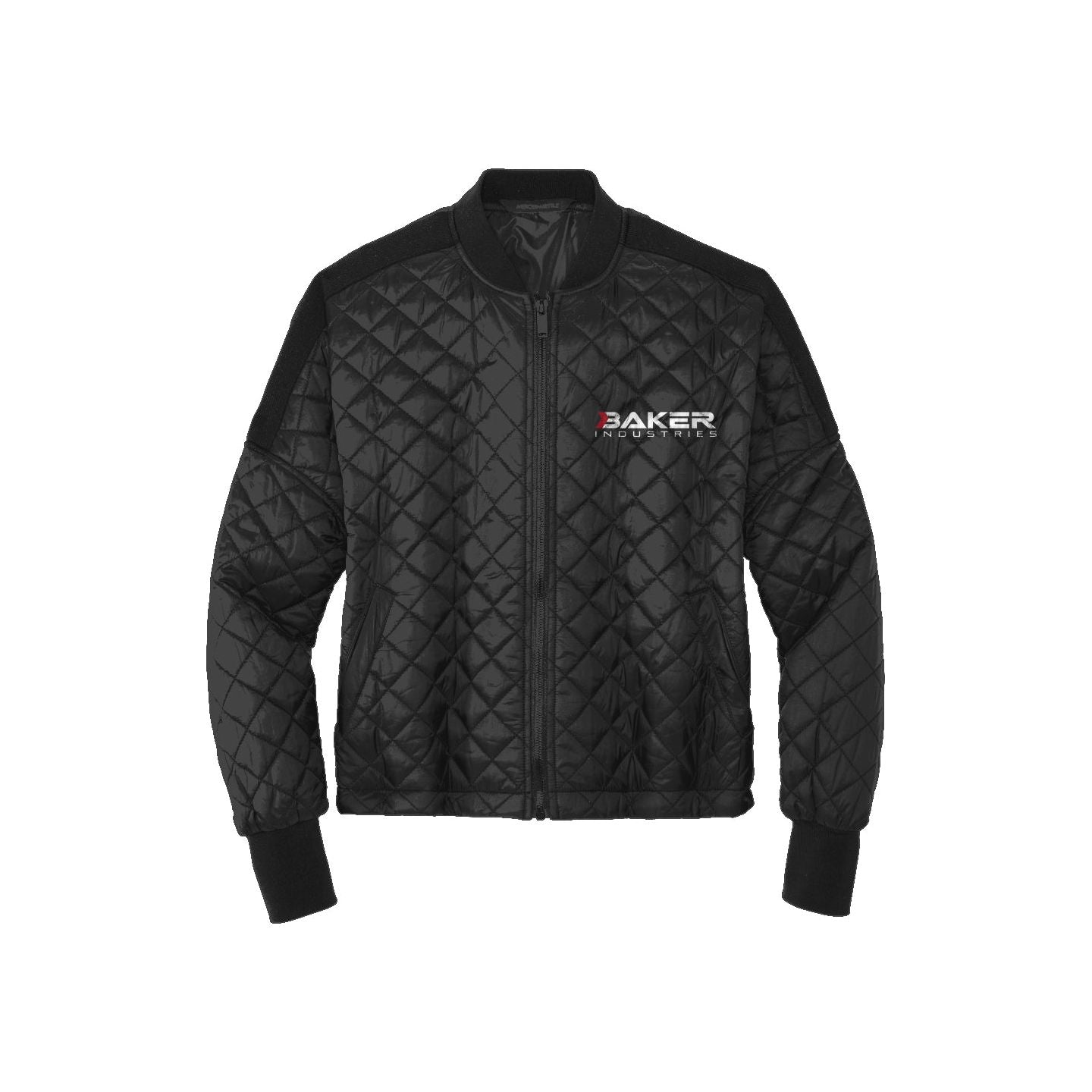 Logo Boxy Quilted Jacket