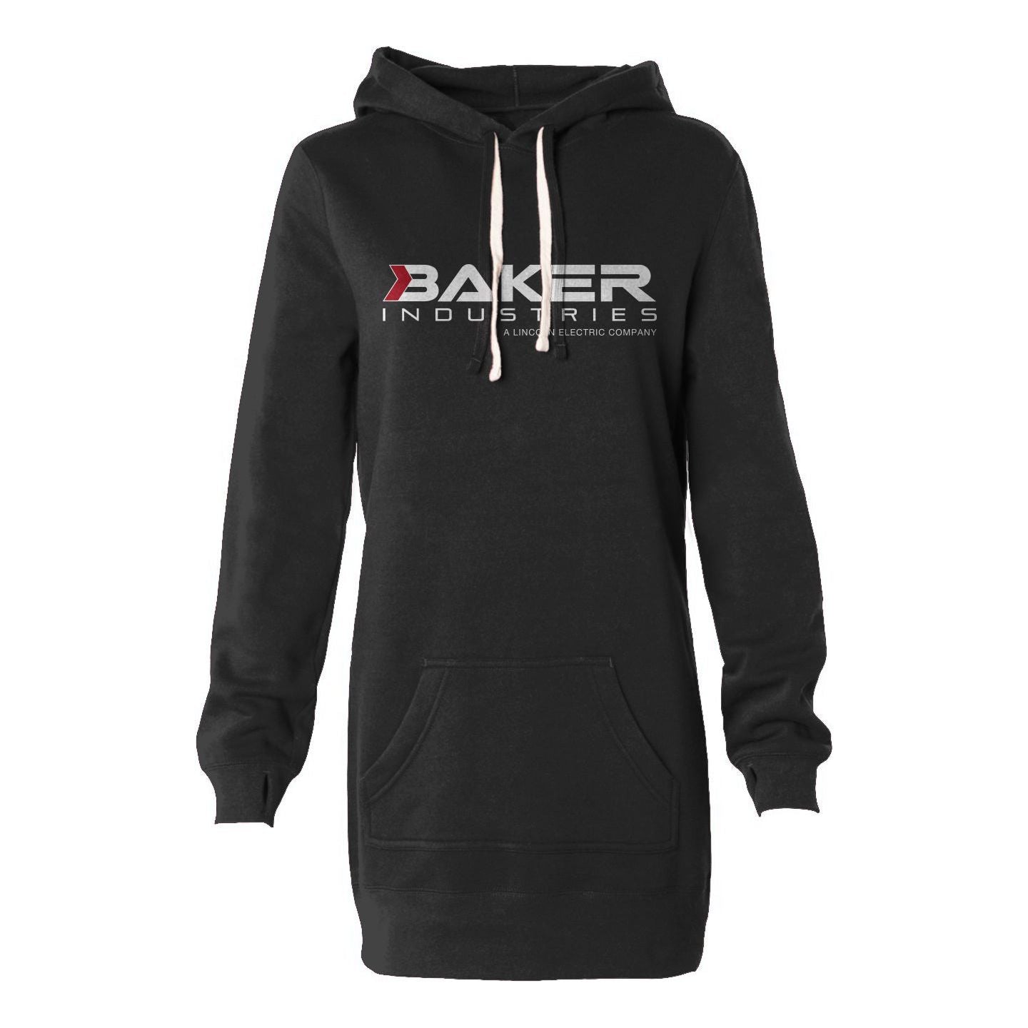 Logo Hooded Sweatshirt Dress