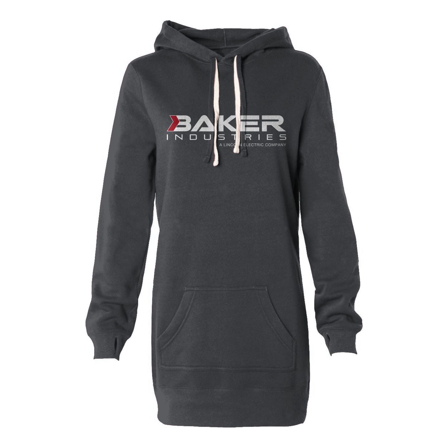 Logo Hooded Sweatshirt Dress