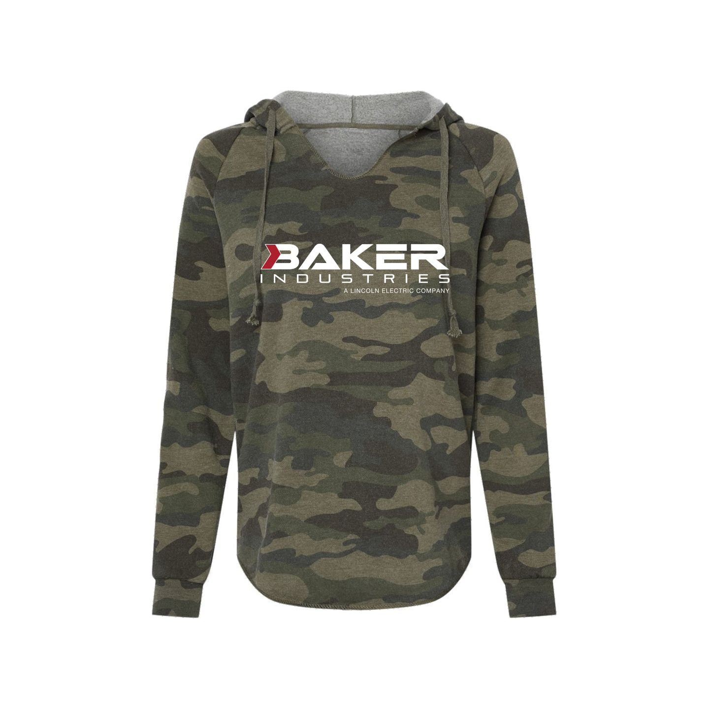 Logo Lightweight Camo Hooded Sweatshirt