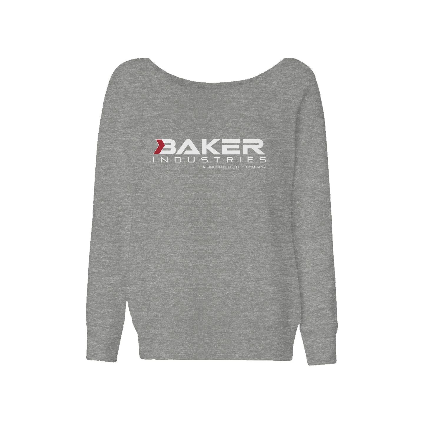 Logo Wide Neck Sweatshirt