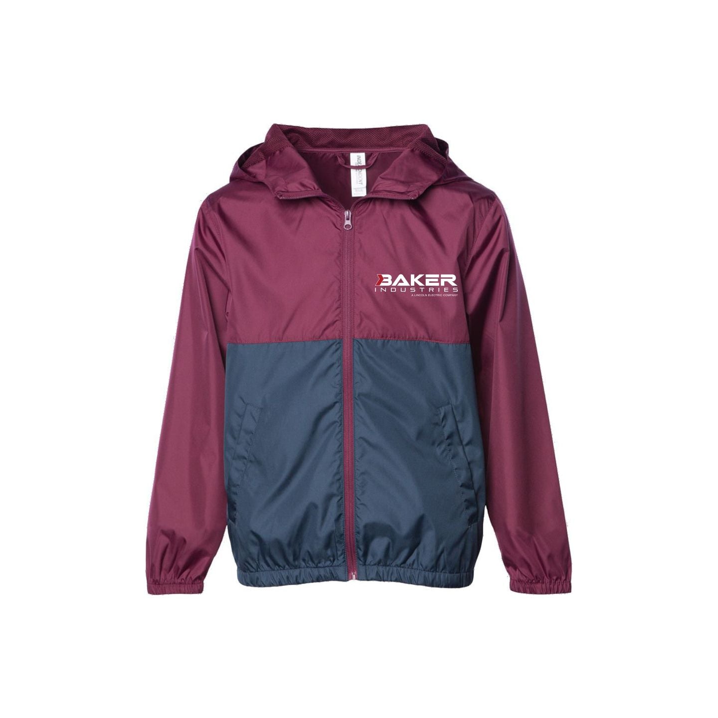 Logo Lightweight Windbreaker Full-Zip Jacket