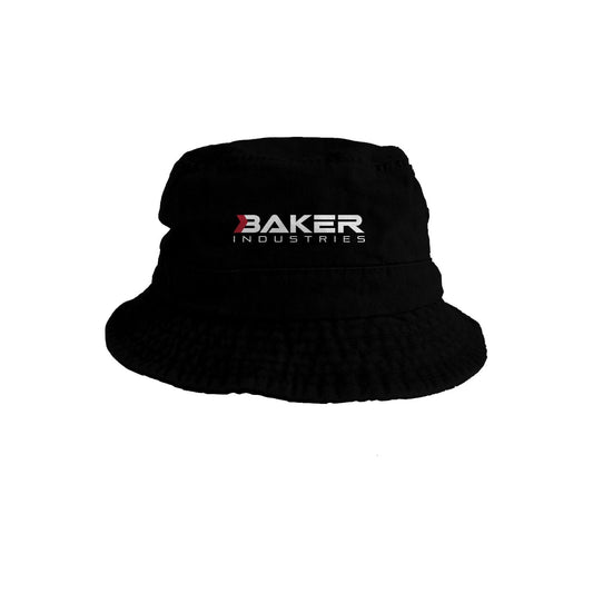 Logo Pigment-Dyed Twill Washed Bucket Hat