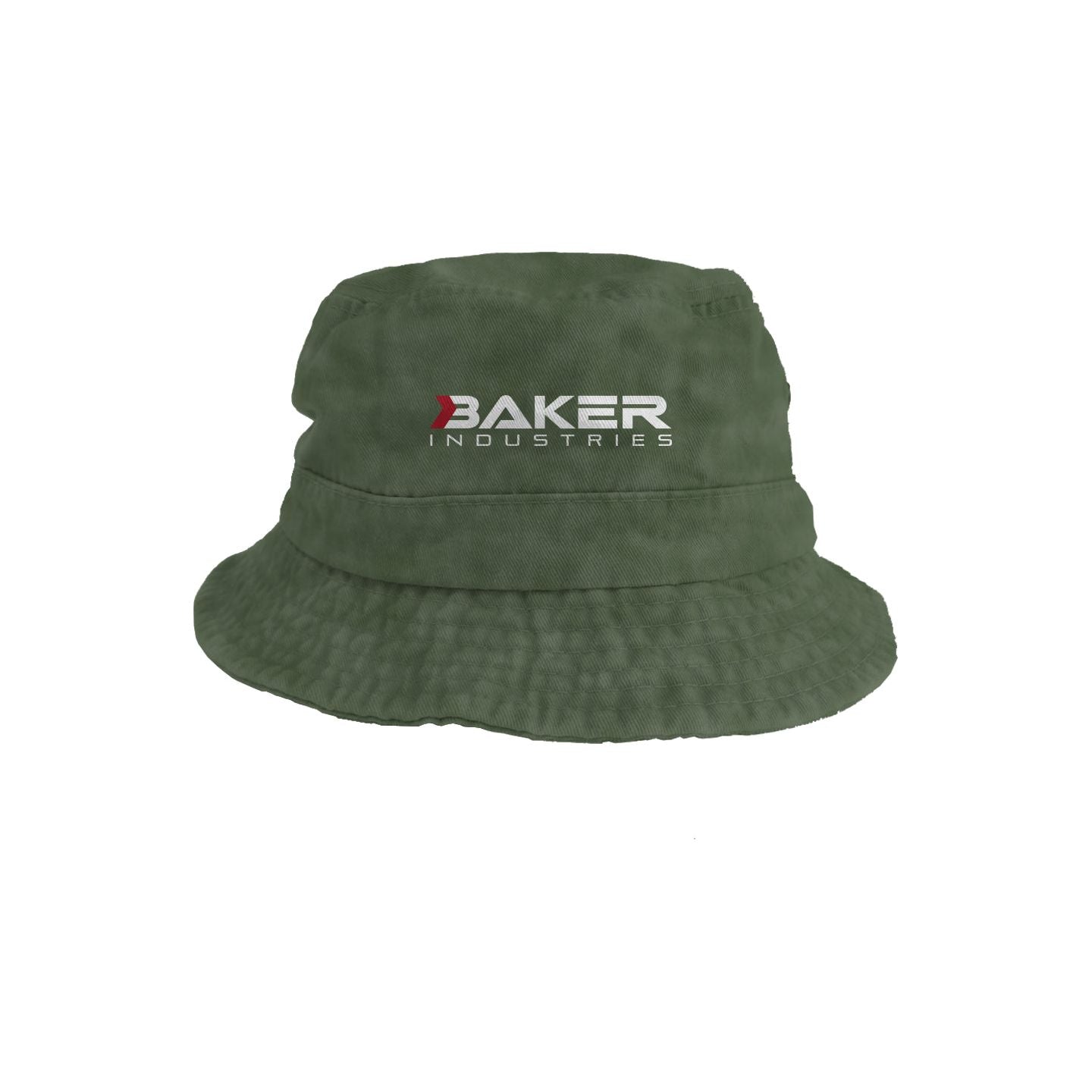 Logo Pigment-Dyed Twill Washed Bucket Hat