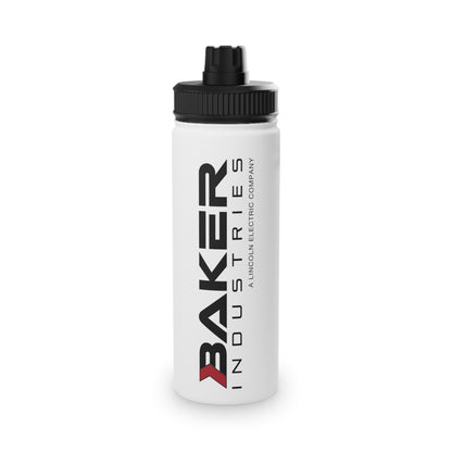 Logo Stainless Steel Water Bottle with Sports Lid