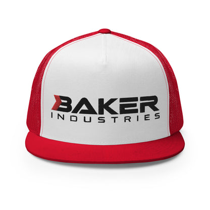 Logo 5-Panel Snapback Trucker Cap