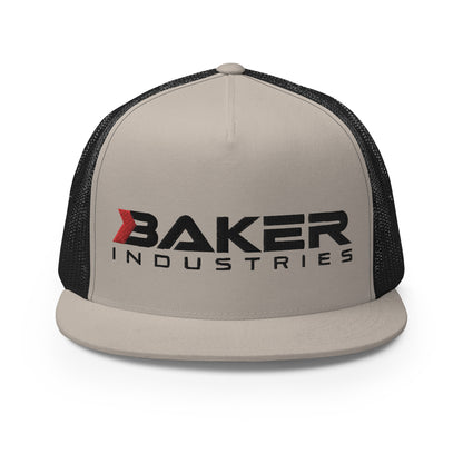 Logo 5-Panel Snapback Trucker Cap