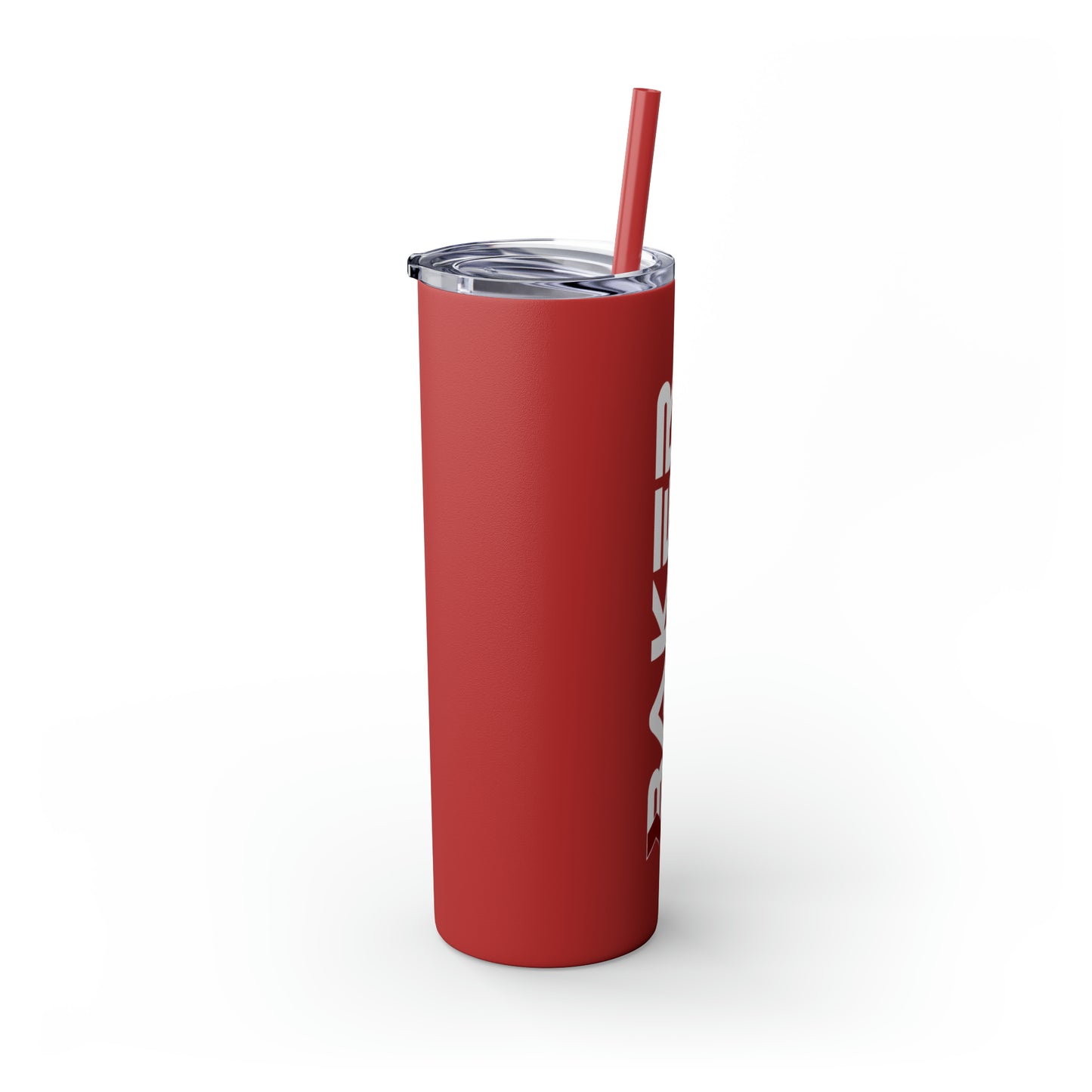 Logo 20-oz. Skinny Stainless Steel Tumbler with Straw