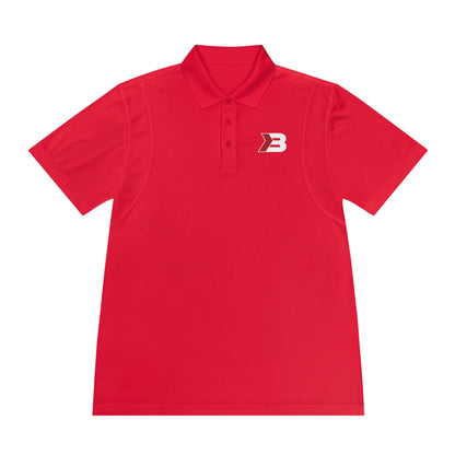 Icon & Logo Short-Sleeve Sport Polo Shirt