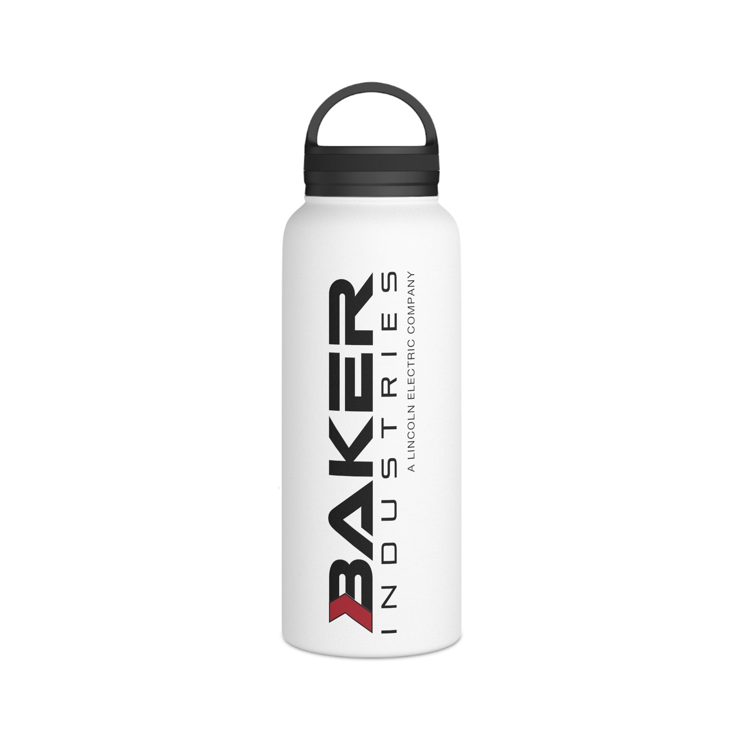 Logo Stainless Steel Water Bottle with Handle Lid