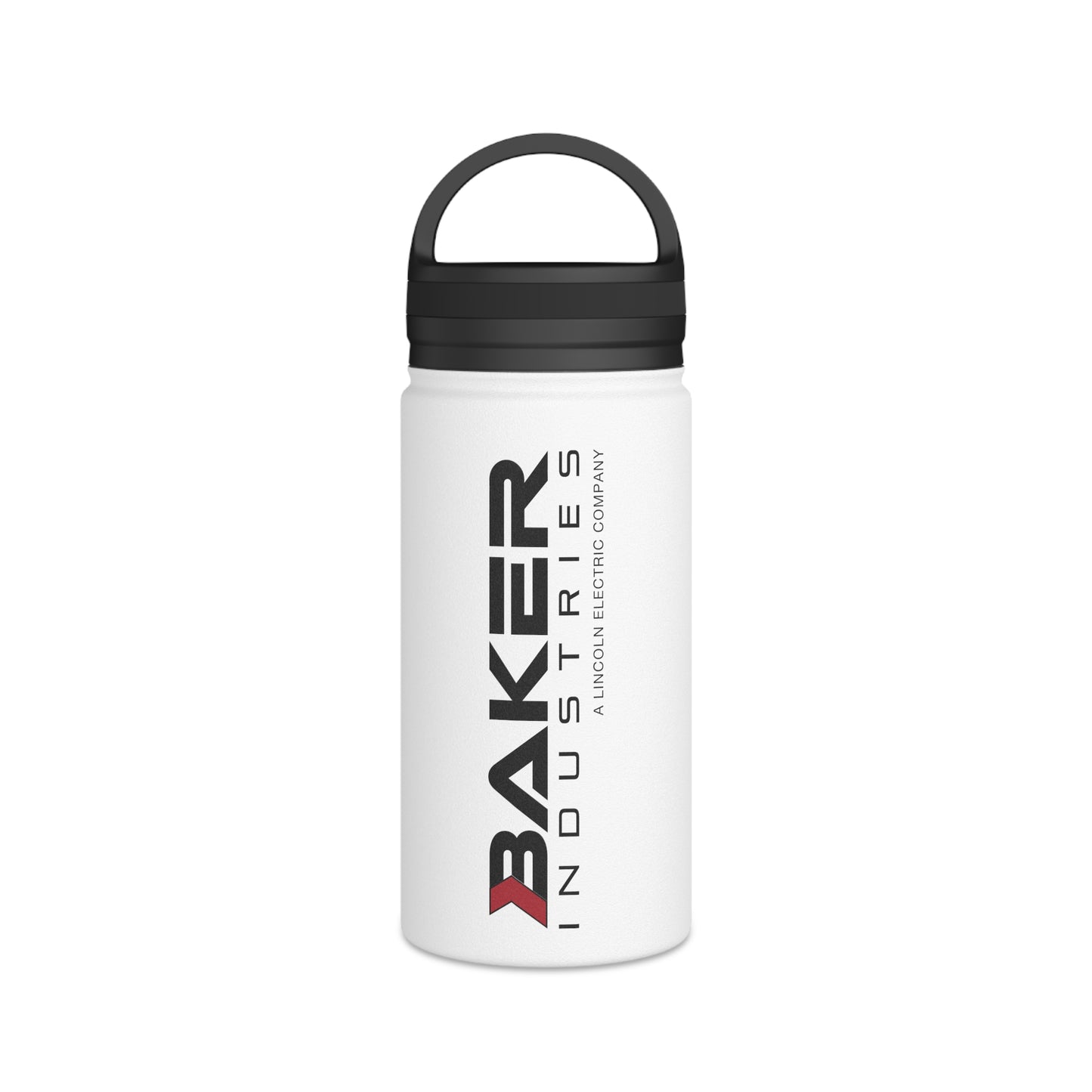 Logo Stainless Steel Water Bottle with Handle Lid