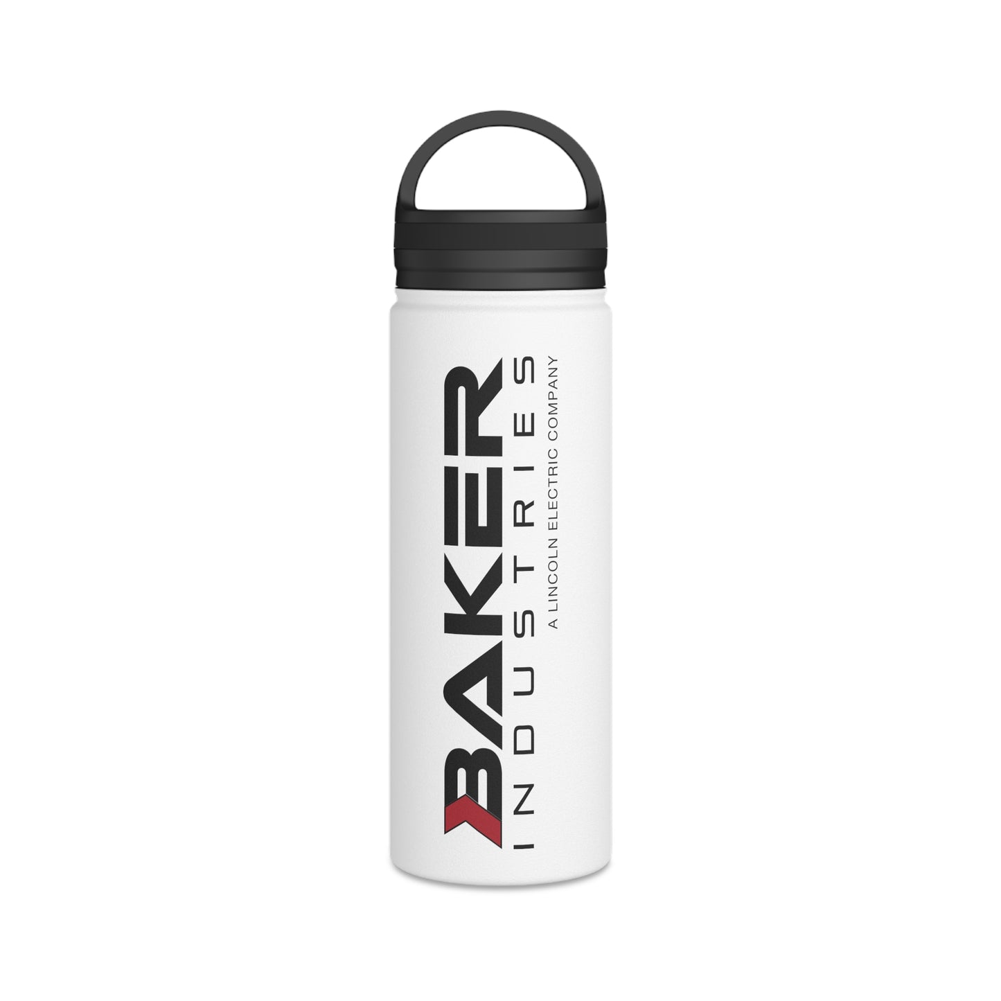 Logo Stainless Steel Water Bottle with Handle Lid