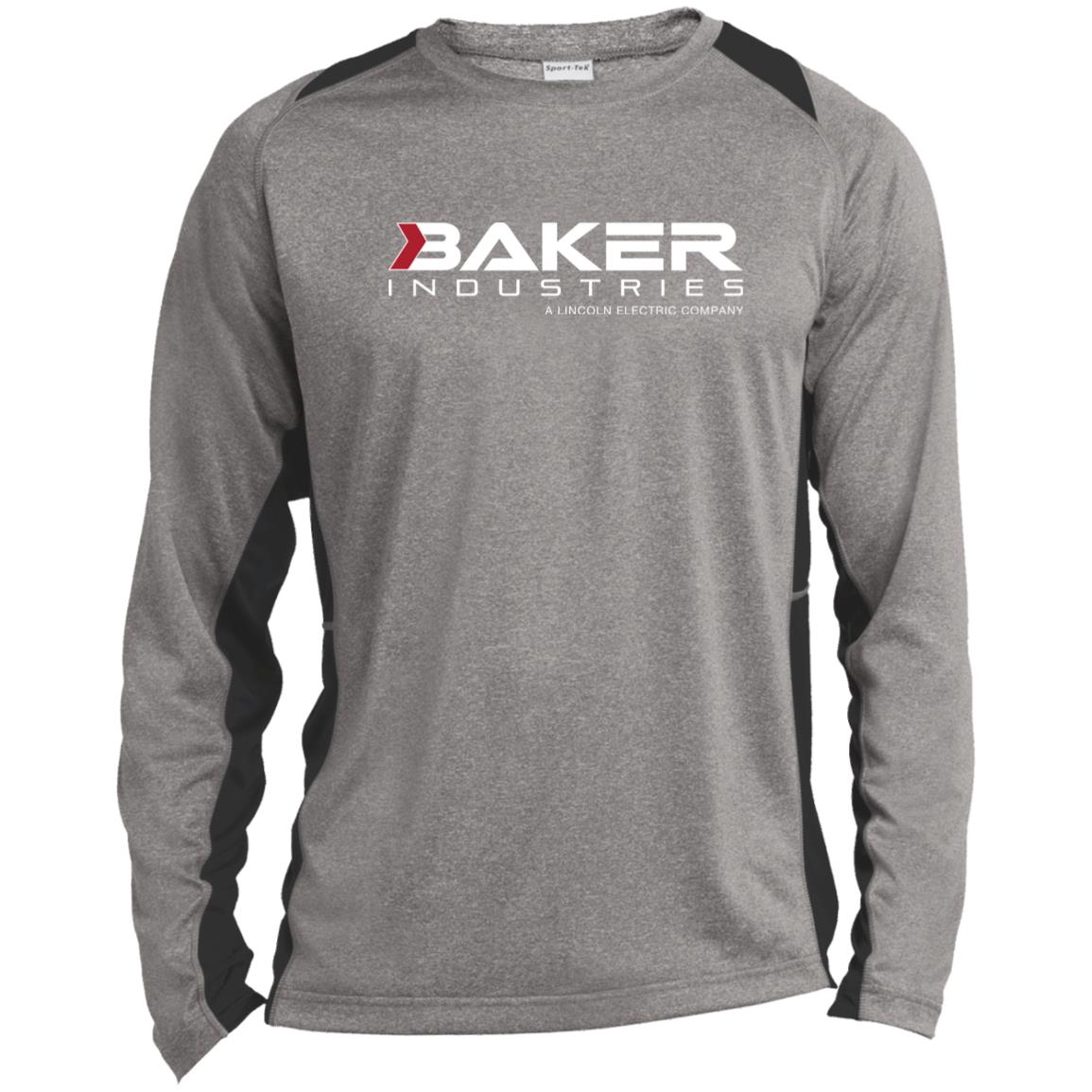 Logo Long-Sleeve Heather Colorblock Contender™ T-Shirt