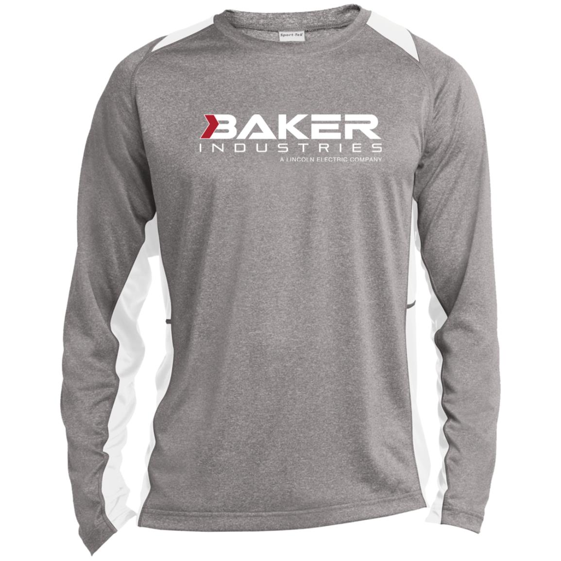 Logo Long-Sleeve Heather Colorblock Contender™ T-Shirt