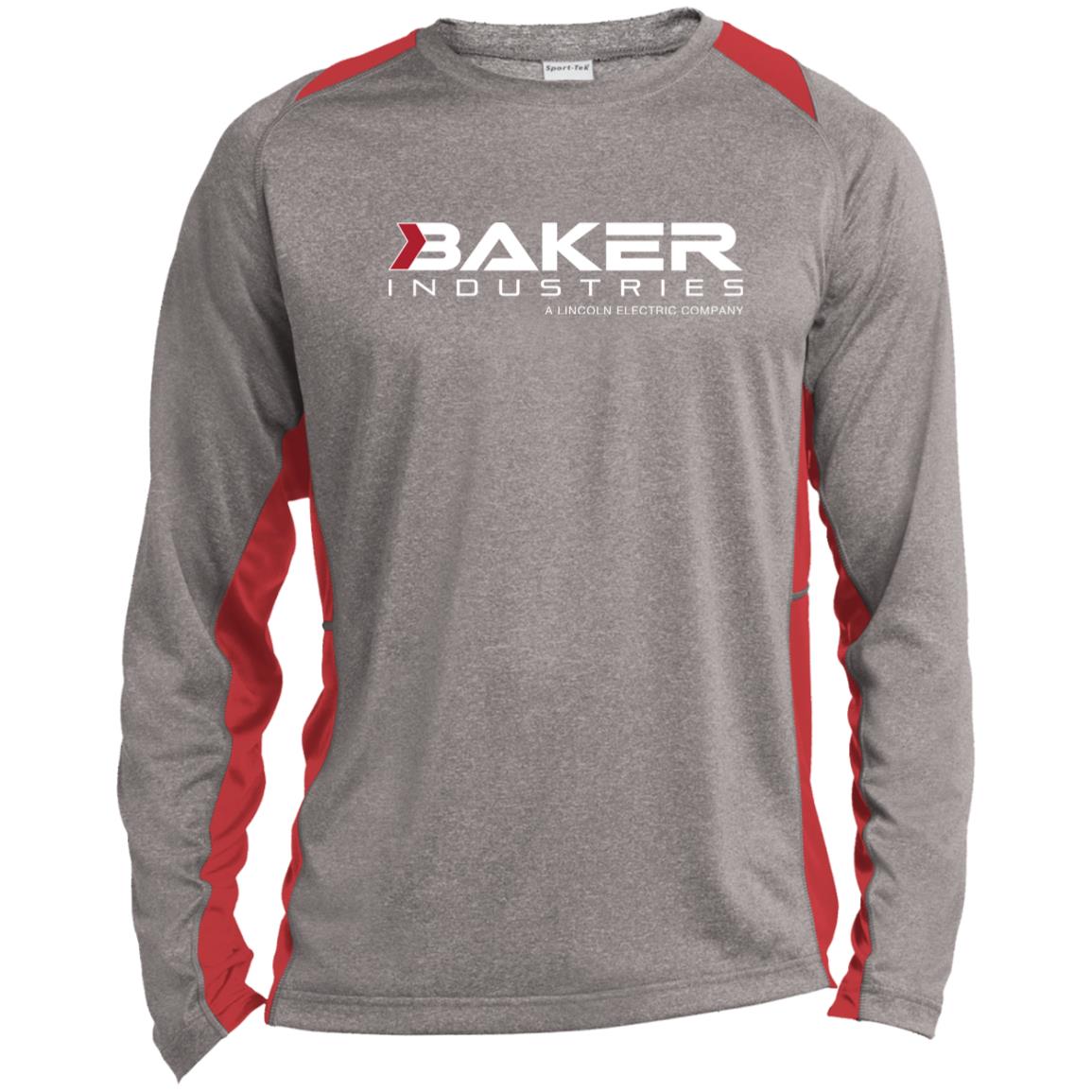 Logo Long-Sleeve Heather Colorblock Contender™ T-Shirt