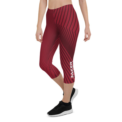 All-Over Print Capri Leggings