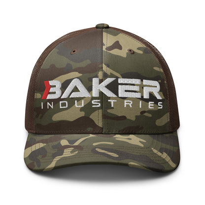 Logo Camouflage Trucker Hat