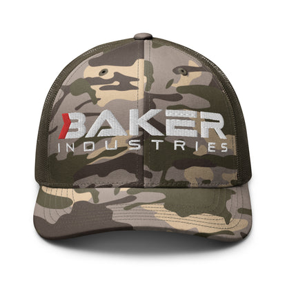 Logo Camouflage Trucker Hat