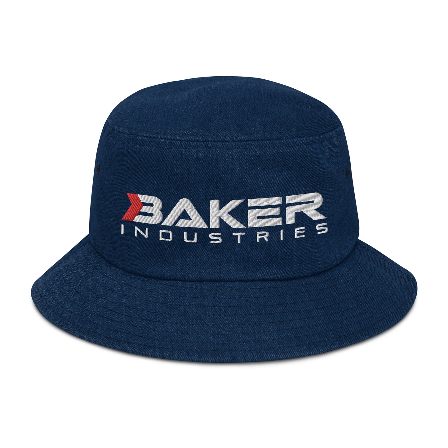 Logo Denim Bucket Hat