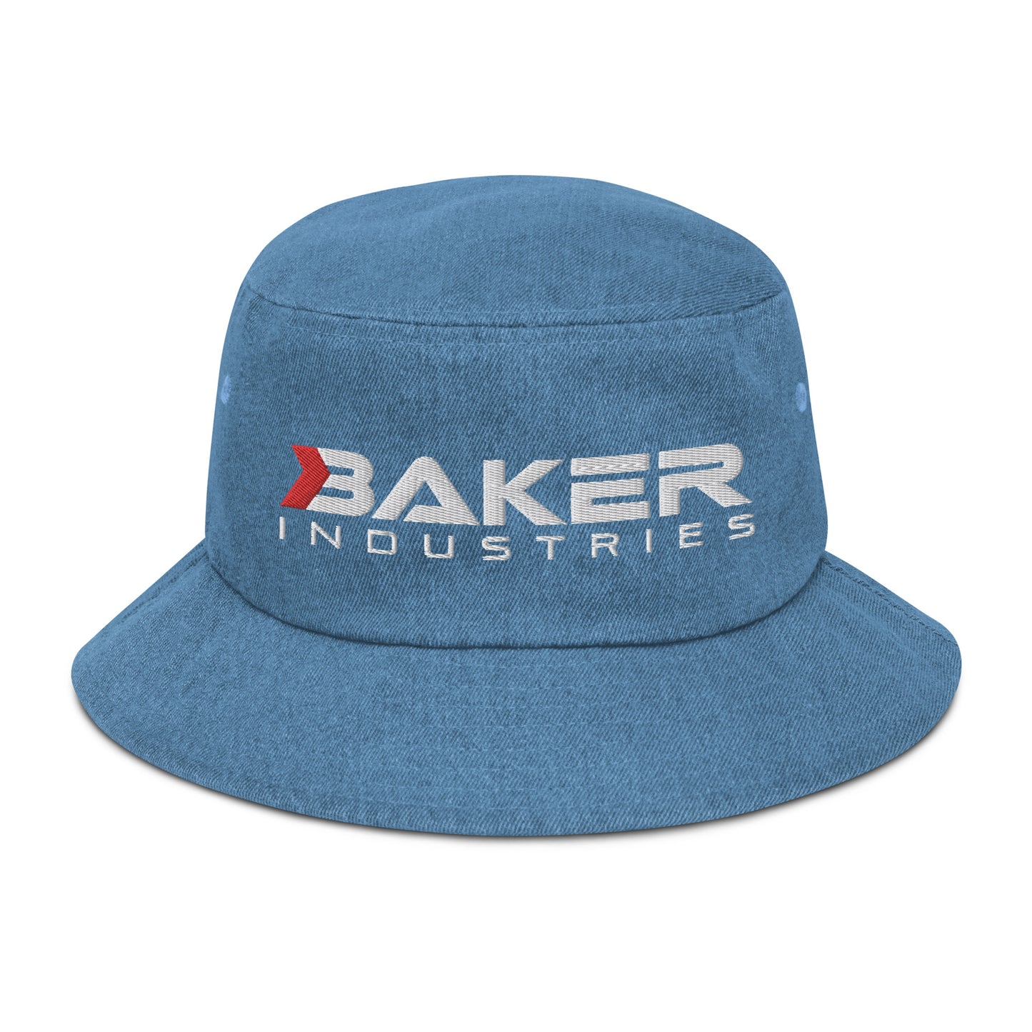 Logo Denim Bucket Hat