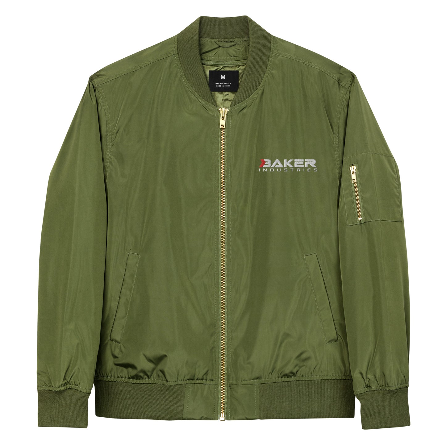 Logo Premium Recycled Bomber Jacket