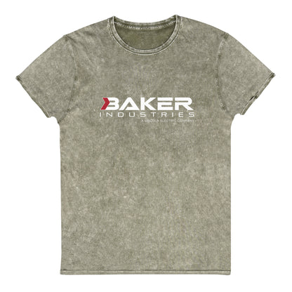 Logo Denim Short-Sleeve T-Shirt